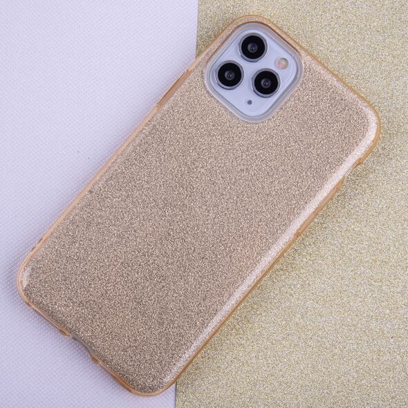 Glitter 3in1 case for Xiaomi Redmi Note 9s / 9 Pro / 9 Pro Max gold