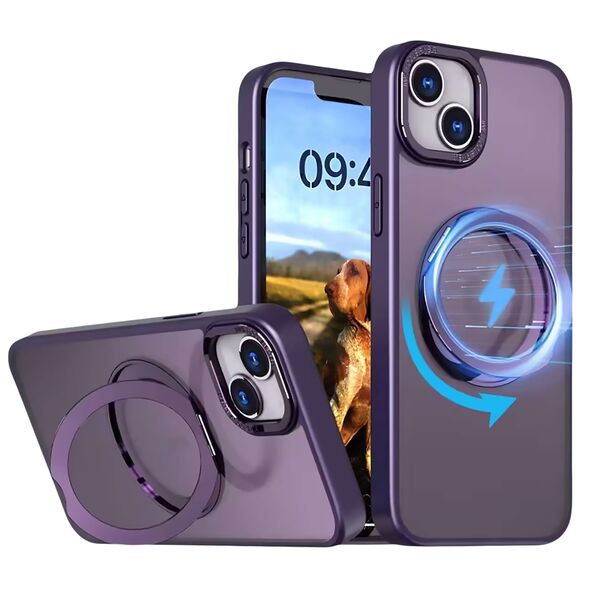 Mag Ring Rotating case for iPhone 13 Pro Max 6,7&quot; purple