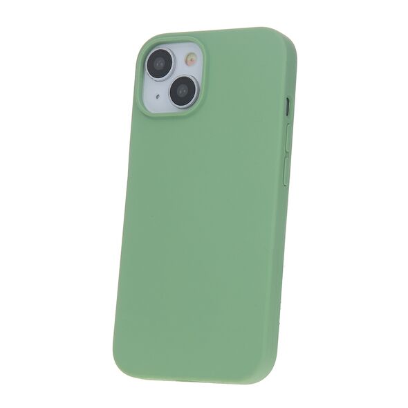 Solid Silicon case Silicon for iPhone 12 Mini 5,4&quot; light green