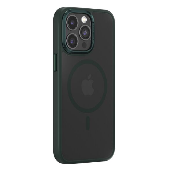 Comma case Joy Elegant Mag for iPhone 15 Plus navy green