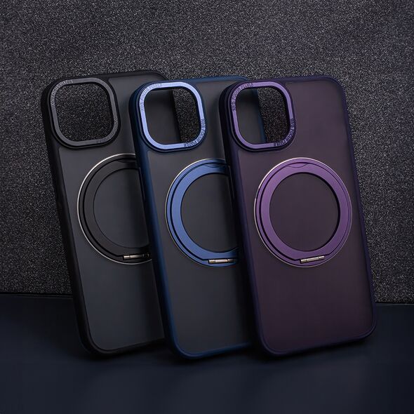 Mag Ring Rotating case for iPhone 15 Pro Max 6,7&quot; purple