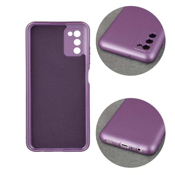 Metallic case for Samsung Galaxy A55 5G violet