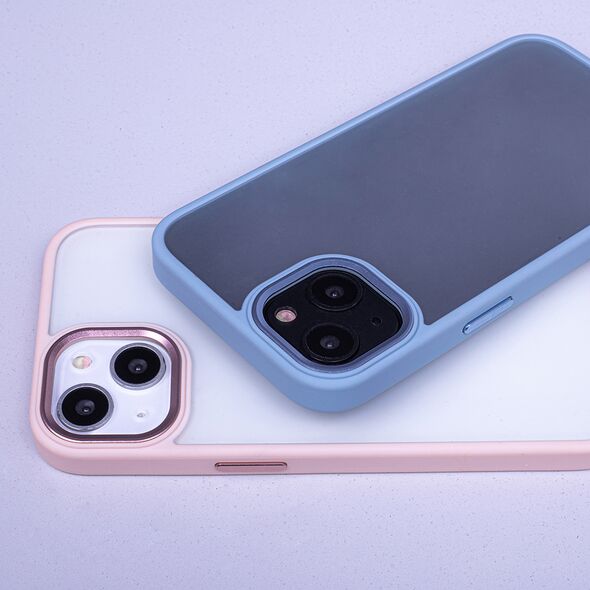 Satin Matt Case for iPhone 15 Pro 6,1&quot; blue