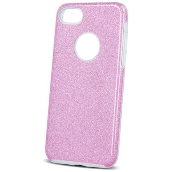 Glitter 3in1 case for iPhone 15 Pro Max 6,7&quot; pink