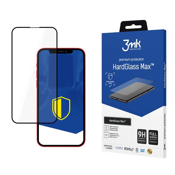 3mk tempered glass HardGlass Max for iPhone XR / 11