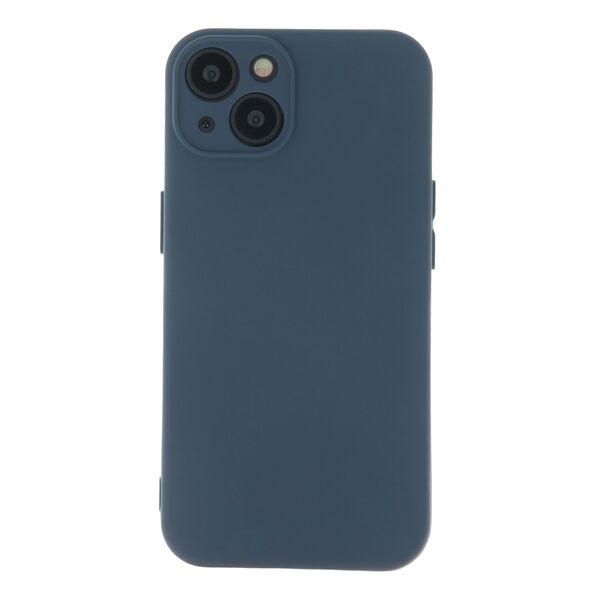 Silicon case for Motorola Moto G34 5G dark blue