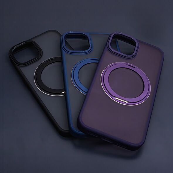 Mag Ring Rotating case for iPhone 14 6,1&quot; purple