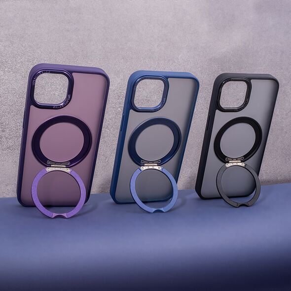 Mag Ring Rotating case for iPhone 14 6,1&quot; purple