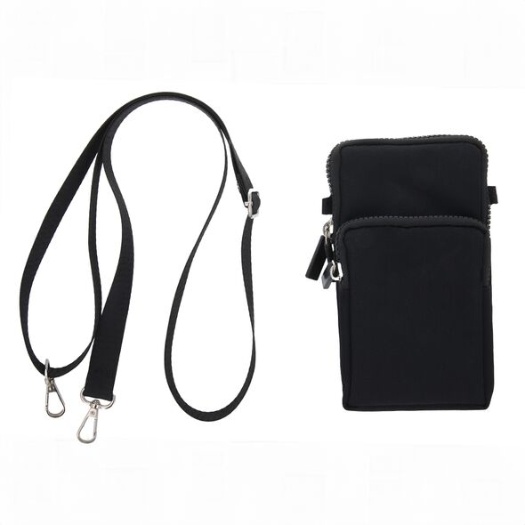 Casual phone bag black