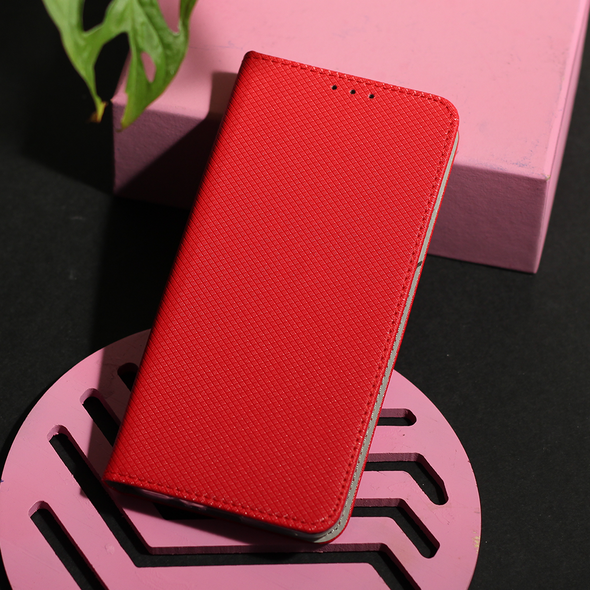 Smart Magnet case for Motorola Moto G24 / G04 red
