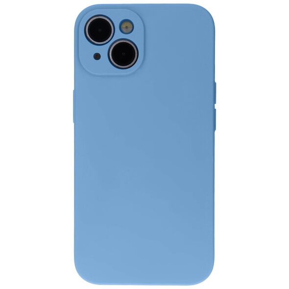 Solid Silicon case for Samsung Galaxy A14 4G light blue