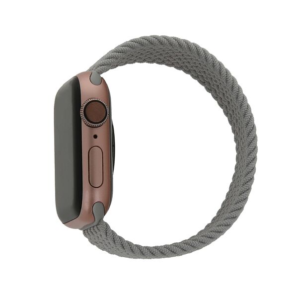 Elastic band S for Apple Watch 42/44/45 mm length 145 mm light gray