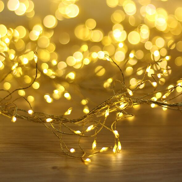 String Light GOLDEN TWIG CLF-03 480LED warm white 3m + 5m Forever Light