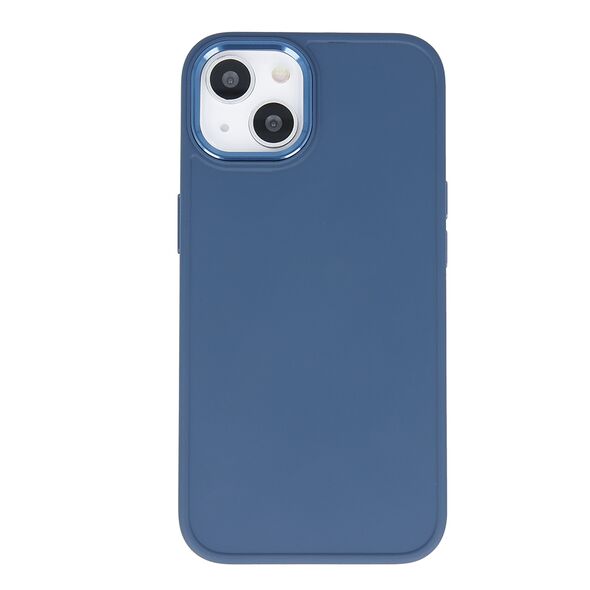 Satin case for iPhone 14 Pro Max 6,7&quot; dark blue