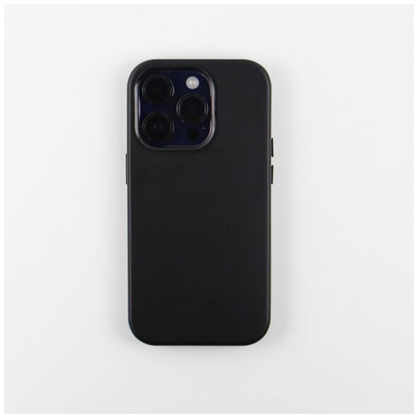 Mag Leather case for do iPhone 15 Pro 6,1&quot; black 5907457734043