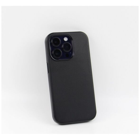 Mag Leather case for do iPhone 15 6,1&quot; black 5907457734029