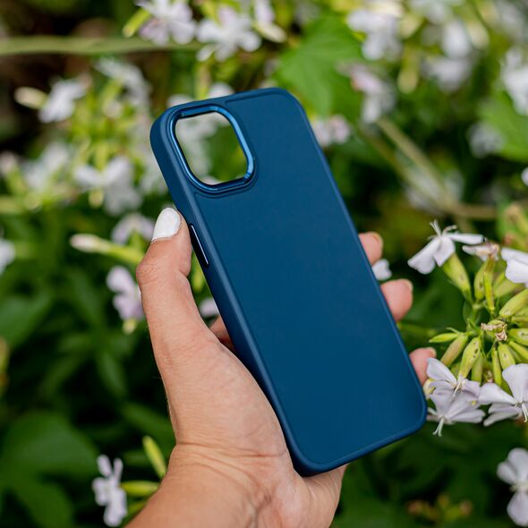 Satin case for Xiaomi Note 13 Pro 5G dark blue 5907457747425