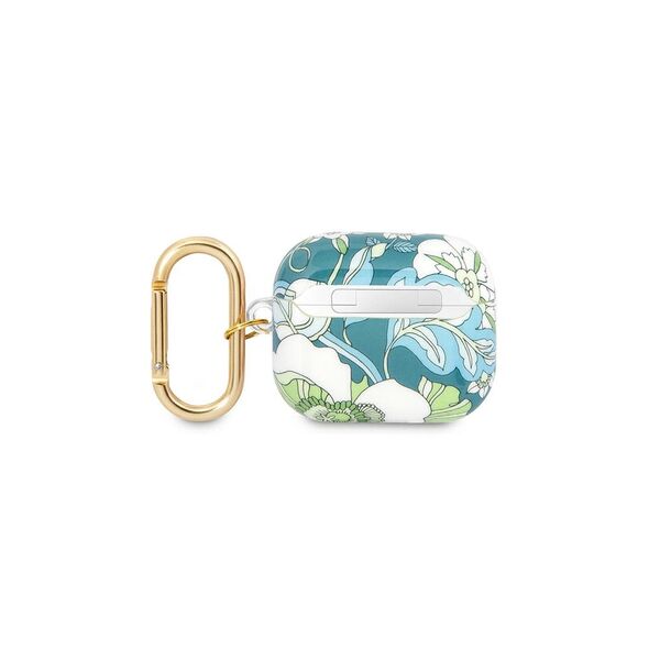 Guess case for Airpods 3 GUA3HHFLN green Flower 3666339047313