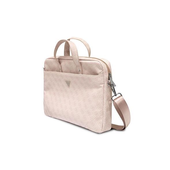 Guess bag for notebook GUCB15P4TP 15 / 16&quot; pink Saffiano Hot Stamp 3666339051112