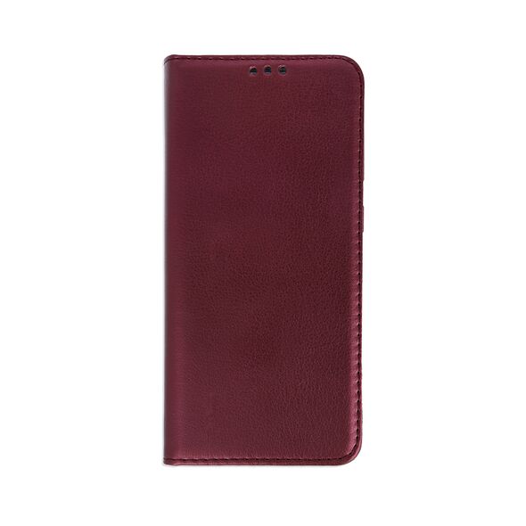 Smart Magnetic case for Samsung Galaxy S24 Ultra burgundy 5900495662897