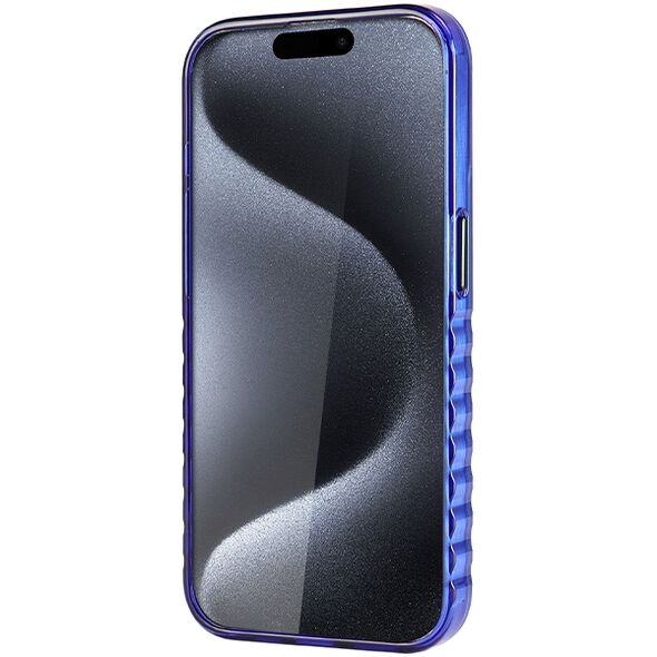 Audi case for iPhone 15 Pro 6,1&quot; blue IML Big Logo MagSafe Case 6955250227384