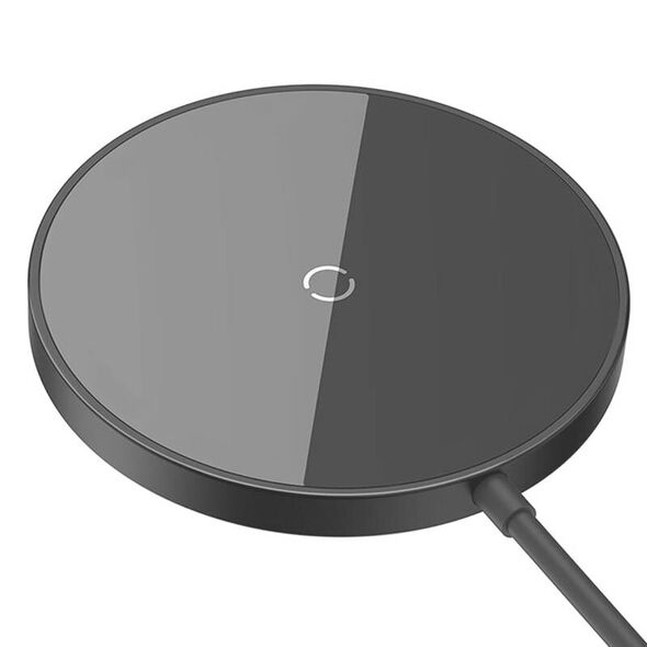 Wireless Charger Baseus Simple Mini 3, Qi, 15W, Black - 40383 έως 12 άτοκες Δόσεις