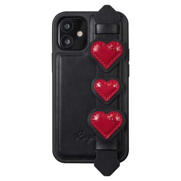 Kingxbar Sweet Series case decorated with original Swarovski crystals iPhone 12 Pro Max black