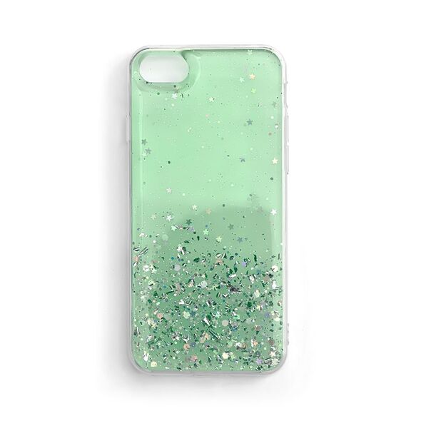 Wozinsky Star Glitter Shining Cover for Xiaomi Redmi K40 Pro+ / K40 Pro / K40 / Poco F3 green