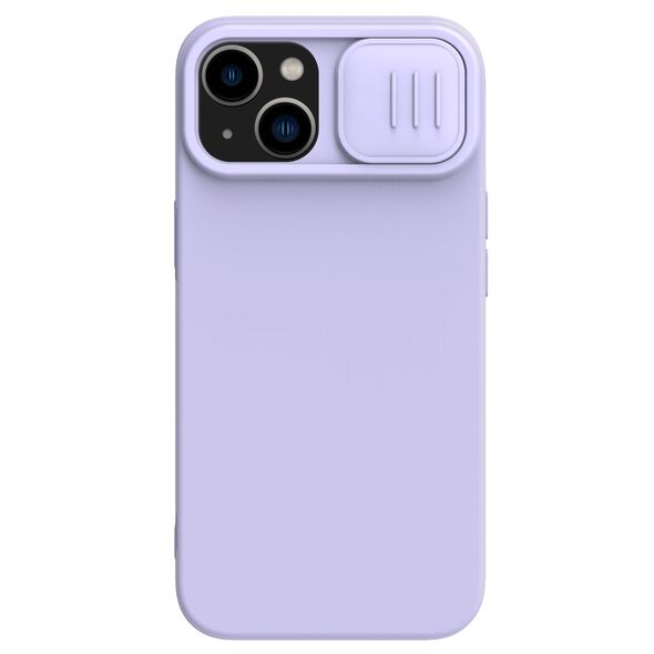 Nillkin CamShield Magnetic Silicone Case iPhone 14 Plus Magnetic MagSafe Camera Cover Purple