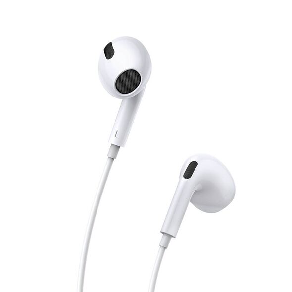 Earphones Baseus Encok C17, Type-C, Microphone, White - 20766 έως 12 άτοκες Δόσεις