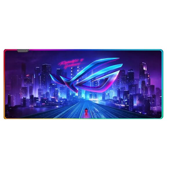 Φωτιζόμενο RGB Mousepad 30×80 cm  Πόλη