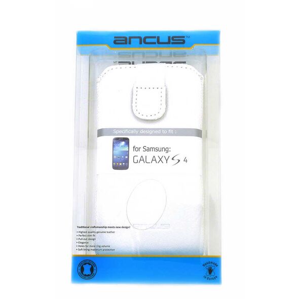 Ancus Θήκη Protect Ancus για Apple iPhone 6 6S Maxcom MM917 και LG Spirit Old Leather Λευκή 02420 5210029000072