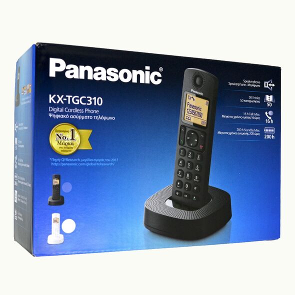 Panasonic Ασύρματο Ψηφιακό Τηλέφωνο Panasonic KX-TGC310 (EU) Λευκό 18643 18643