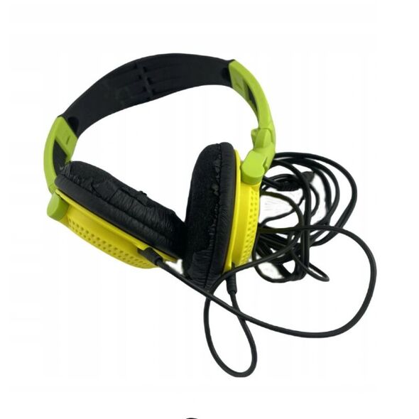 VS Ακουστικά DJ Panasonic RP-DJS200-Y 3.5mm με Σπαστό Βραχίονα 28mm 24 Ohm, 105db  Κίτρινο 1,2m 34300 5025232632084