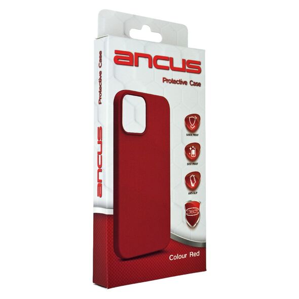 Ancus Θήκη Ancus Silicon Liquid για Apple  iPhone 15 Plus Κόκκινο 39800 5210029106453