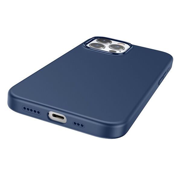 Hoco Θήκη Hoco Pure Series Silicone Magnetic για Apple iPhone 15 Pro Μπλέ 40770 6942007605571