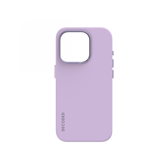 Decoded Silicone Case with MagSafe for iPhone 15 Pro Max - lavender