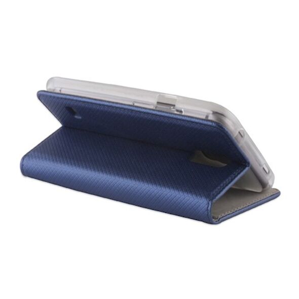 Smart Magnet case for Motorola Moto G84 navy blue 5900495649546
