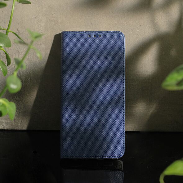 Smart Magnet case for Motorola Moto E13 navy blue 5900495076762