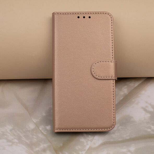 Smart Classic case for Xiaomi Redmi 12C / Redmi 11A / Poco C55 gold 5907457713031