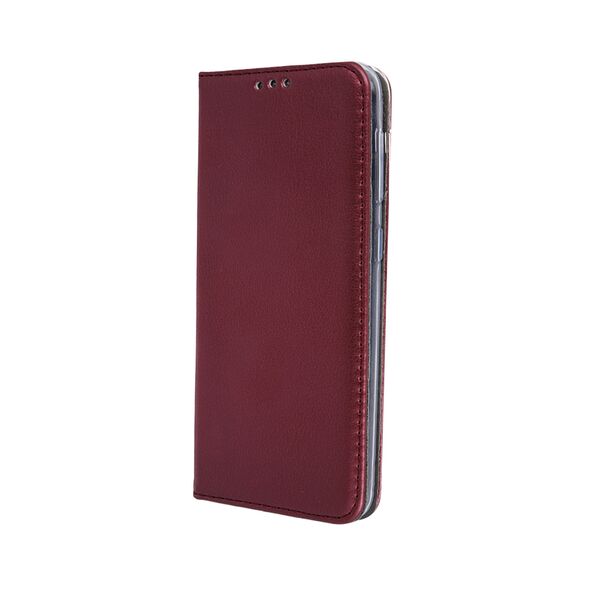 Smart Magnetic case for Realme C21 burgundy 5900495031495