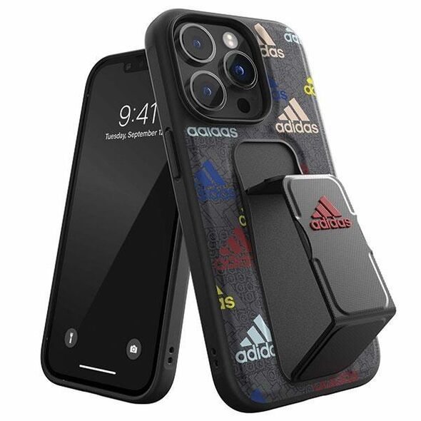 Adidas SP Grip Case iPhone 14 Pro black/black/coulourful 50251