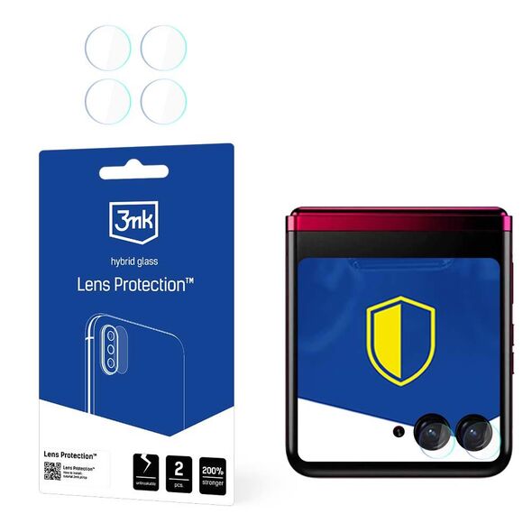 Motorola Razr 40 Ultra (front) - 3mk Lens Protection™