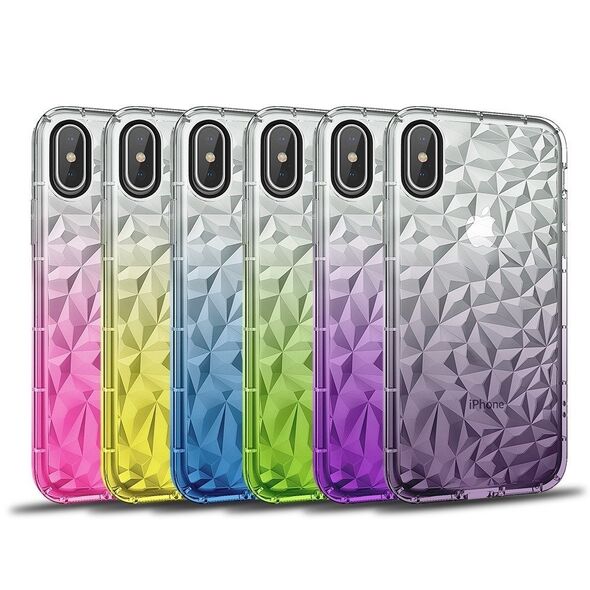 Diamond Ombre case SAMSUNG J6+ J6 PLUS lime 5902429908934