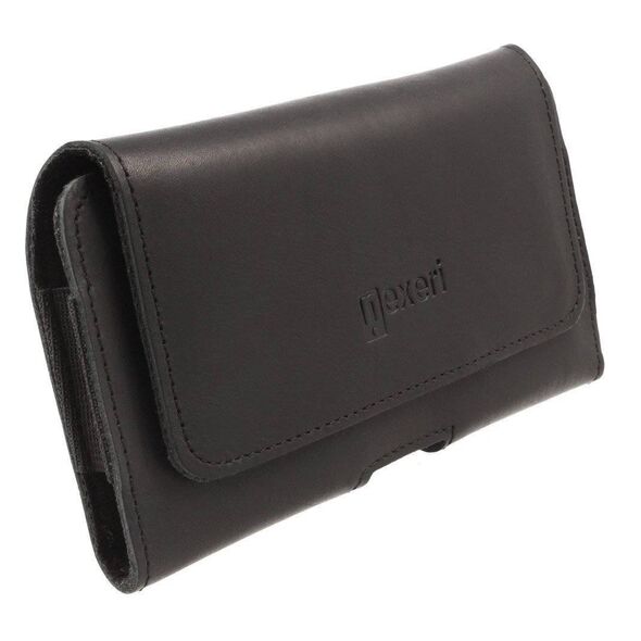 Leather holster SAMSUNG GALAXY S20 ULTRA / S21 ULTRA / OPPO A98 5G / REDMI 12 for Nexeri 3D Crazy belt black 5904161113430