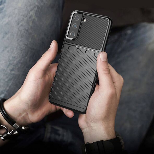 Case SAMSUNG GALAXY S21+ PLUS Armored Thunder black 5902429904790