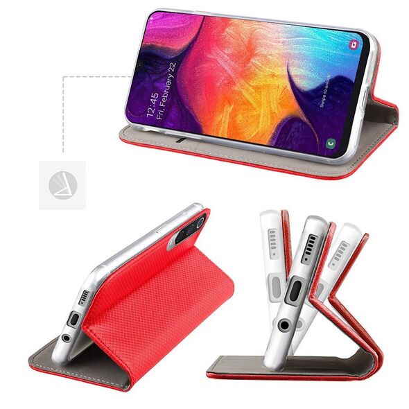 Case SAMSUNG GALAXY A72 Flip Magnet red 5902280666028