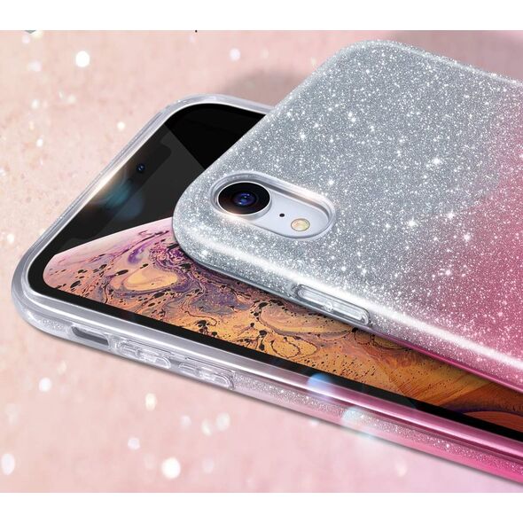 Case XIAOMI MI 11 Glitter silver & pink 5902429901157