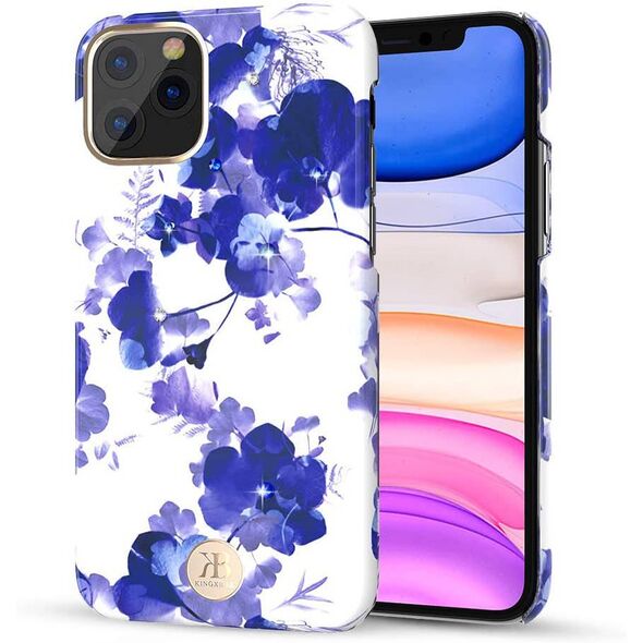 Case IPHONE 11 PRO Kingxbar Blossom Series Orchid 6959003570956