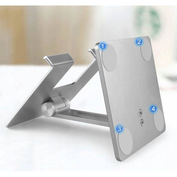 Telescopic Desk Holder / Stand / Stand for Phone and Tablet Tech-Protect Z11 grey 9589046919701